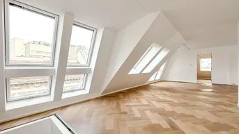 Expose Elevate 1090 – Erstbezug: Luxus Dachgeschoss - Maisonette Wohnung (klimatisiert) mit großer Terrasse nahe U6 Alser Straße, AKH!