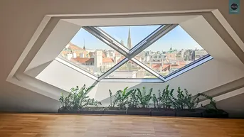 Expose Bestlage! Repräsentative Büroflächen im DG eines Palais an Topadresse nahe Freyung &amp; Herrengasse! Klimatisiert!