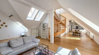 Expose Provisionsfrei: Penthouse Apartment mit Dachterrasse in der wunderschönen Stuckgasse, mitten in Wien Neubau!