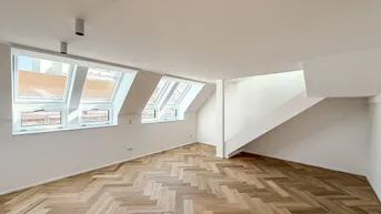 Expose Elevate 1090 – Erstbezug: Luxus Dachgeschoss - Maisonette Wohnung (klimatisiert) mit Balkon und Terrasse nahe U6 Alser Straße, AKH!