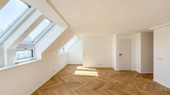 Expose Elevate 1090 – Erstbezug: Luxus Dachgeschoss - Maisonette Wohnung (klimatisiert) nahe U6 Alser Straße, AKH!