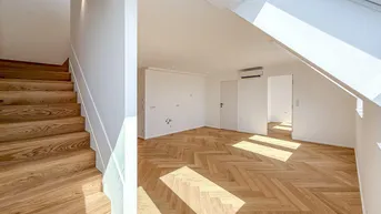 Expose Elevate 1090 – Erstbezug: Dachgeschoss - Maisonette Wohnung (klimatisiert) nahe U6 Alser Straße, AKH!