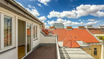 Expose BÜRO: Dachgeschoss Maisonette mit Terrasse, mitten im 3. Bezirk!