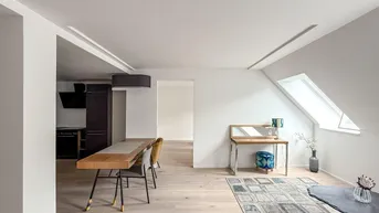 Expose Erstbezug: Top ausgestattetes Dachgeschoss - Apartment (klimatisiert) inkl. Einbauküche im trendigen Ottakring!
