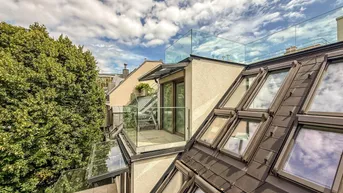 Expose Erstbezug: Atemberaubendes Luxus Dachgeschoss - Maisonette - Apartment (klimatisiert) mit 3 Terrassen im trendigen Ottakring!