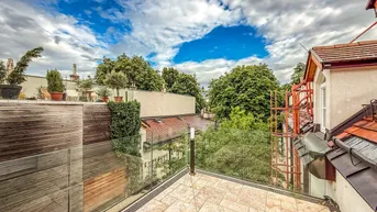 Expose Provisionsfrei: Exklusives Maisonette - Apartment mit Loggia und Terrasse beim Beethoven Museum und Pfarrplatz! Garagen verfügbar!