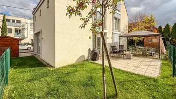 Expose Provisionsfrei: Sehr gut ausgestattete Doppelhaushälfte mit Garten beim Theresa-Tauscher-Park! 5 Min. zum Donau Zentrum. 10 Min. zur UNO City. Parkplatz verfügbar!