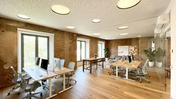 Expose Loft mit hochwertgier Ausstattung in ehem. Kornspeicher der Brotfabrik Wien! Stellplatz verfügbar!