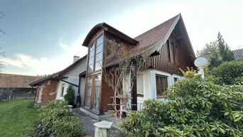 Expose Idyllische alte Apfelplantage mit Wald, Wohnhaus, Kellerstöckl und Stallungen in Kumberg b. Graz