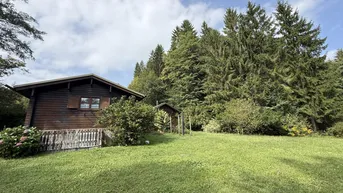 Expose Wochenendhaus auf sonnigem Grundstück inkl. Gartenhütte Nähe Tobelbad - südwestlich von Graz