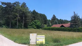Expose BAUGRUND MIT 683 m² IN IDYLLISCHER GRÜNRUHELAGE VON BERNDORF
