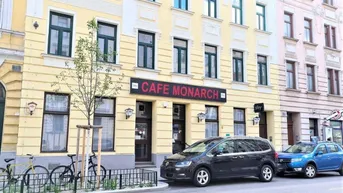 Expose ABLÖSEFREIE BAR ODER CAFE IN GUTER FREQUENZLAGE, 98 m2 Nutzfläche, U4-Schönbrunn-Nähe, teilmöbliert, Sanitäranlagen