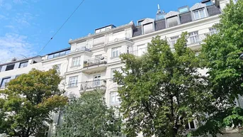 Expose SCHÜTTELSTRASSE, PRATERCOTTAGE, 107 m2 Altbau mit Loggia, 3 Zimmer, Küche, Wannenbad, Parketten, 1. Liftstock, Donaukanal