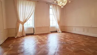 Expose SCHUBERTRING, STADTPARK, representativer 214 m2 Stilaltbau, 5 Zimmer, Extraküche, Wannenbad, Parketten, 3. Liftstock