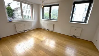 Expose WESTBAHNHOF-NÄHE, sonnige 53 m2 Neubau, Wohnküche, 1 Zimmer, Parketten, Wannenbad, 2. Liftstock, Goldschlagstraße