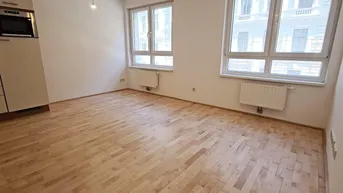 Expose HÖRLGASSE BEIM SCHLICKPLATZ, gepflegte 45 m2 Neubau, 2 Zimmer, Komplettküche, Duschbad, Parketten, 2. Liftstock