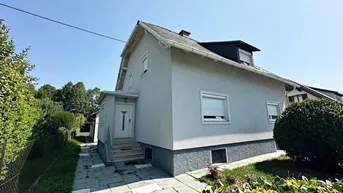 Expose GRÜN. GROSSZÜGIG. VIELSEITIG. Einfamilienhaus mit Potential, 5 Zimmer, Wohnküche, 1139 m2 Grundstück, Wirtschaftsgebäude