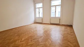 Expose AM GRABEN-NÄHE, 95 m2 Altbau mit Balkon, 2 Zimmer, Komplettküche, Wannenbad, Parketten, 4. Liftstock, Flügeltüren, Spiegelgasse