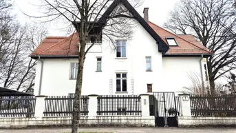 Expose Altbaujuwel auf der Gugl! 160 m² WNFL + 12 m² Balkon, Küche möbliert, barrierefrei! Klima! Garage optional!