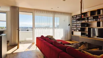 Expose Traumhafte geförderte Familienwohnung in Leonding, voll möbliert! 112 m² inkl. Loggia, 4 Zimmer, oberster Stock, 2 Tiefgaragenplätze!