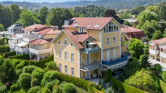 Expose Seeblick-Wohnung in charmanter Villa