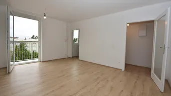 Expose „Licht. Innenhofblick. Bahnhofsnähe. – 2-Zimmer-(Miet) Wohnung mit Südbalkon in 3100 St. Pölten“