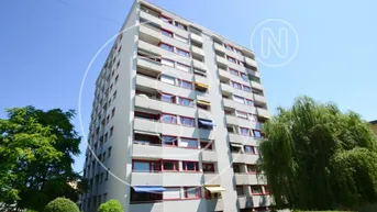 Expose 3-Zimmer-Loggia-Wohnung mit Garagenplatz in zentraler Grünruhelage!