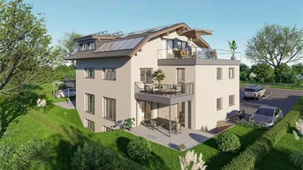 Expose Neubauprojekt am Grünland! traumhafte 3 Zimmerwohnung mit Balkon in Wals/Käferheim 