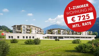 Expose 1-Zimmer Gartenwohnung für Anleger und Eigennutzer (Top C1.02)