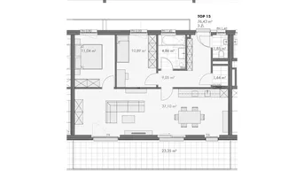 Expose Sonnenverwöhnte 3-Zimmer DG-Wohnung