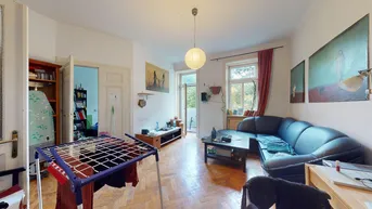 Expose 1.OG - unbefristete Altbauwohnung - 3,73 oder 4,10% Rendite