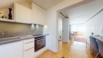 Expose DG Maisonette Nähe Alte Donau - Klimaanlage - Kleiner Balkon