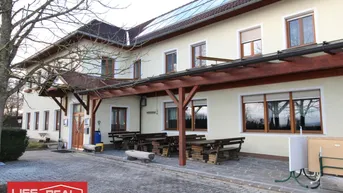 Expose Gasthaus / Restaurant in Aussichtslage mit Gastgarten zu verpachten: optional Festsaal, Zimmer, Eisstockbahn