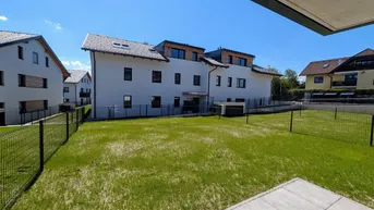 Expose Ortszentrum Hallwang - ansprechende 2 Zimmer Erstbezugs-Garten-Wohnung!