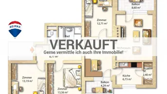Expose Geräumige Wohnung mit 3 Schlafzimmer im 3 Stock in Leibnitz/Linden