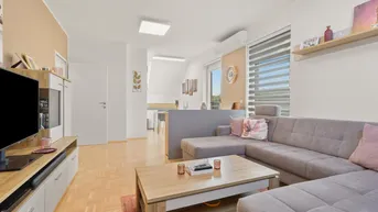 Expose !OPEN HOUSE GEPLANT! Rarität im Weinland – Neuwertige 3-Zimmer-Dachgeschosswohnung im Herzen von Gamlitz