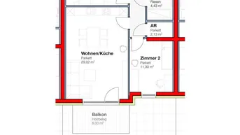 Expose Neubauprojekt "Am Grünanger" Eigentumswohnung im OG mit Balkon Top 7