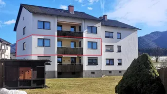 Expose Sofort verfügbare 4 Zimmer ETW im 1. Stock - Loggia und Garage