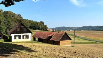 Expose Renovierungsbedürftiges Bauernhaus mit Nebengebäude und Ackerland