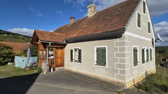Expose Älteres Bauernhaus an einer Sackgasse in ruhiger Lage mit weiterem freistehenden Nebengebäude.