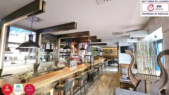 Expose 200 m² Eigentumslokal – 150 m von Stadthalle – mit ca. 50 m² Schanigarten, hochwertiger Ausstattung und vollständigem Inventar!