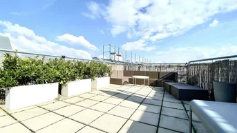Expose MIETKAUF einer DG-Maisonette beim Obkirchermarkt: große Dachterrasse und Balkon, Fernwärme