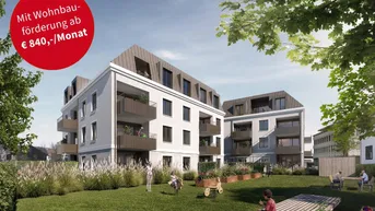 Expose Neubau im Zentrum - Top B.012-Zimmerwohnung mit GartenWOHNBAUFÖRDERUNG