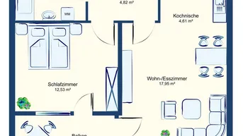 Expose Rotkreuzstraße Lustenau - Tolle 2 Zimmerwohnung zu verkaufen!