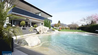 Expose Traumhaus mit Naturpoolanlage in Hard am Bodensee zu verkaufen