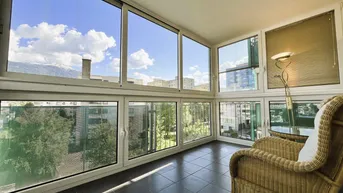 Expose WOHNEN MIT AUSBLICK: Wunderschöne 3-Zimmerwohnung mit 2 verglasten Balkonen nahe Stadtgrenze von INNSBRUCK!