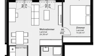Expose Bis zu 3 Monate MIETFREI! - PROVISIONSFREI! - 2-Zimmerwohnung mit Terrasse!