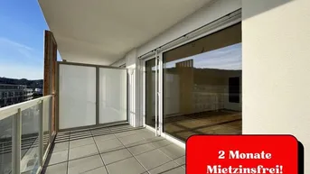 Expose 2 MONATE MIETZINSFREI!! - Moderne 2-Zimmerwohnung - mit BALKON!