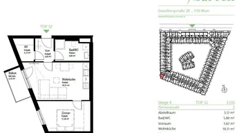Expose Helle und moderne 2-Zimmer-Wohnung 
