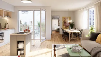 Expose Anlegerwohnung | Neubauprojekt VINCENT | Ruhe und Anbindung | 3 Zimmer | Balkon | Provisionsfrei!